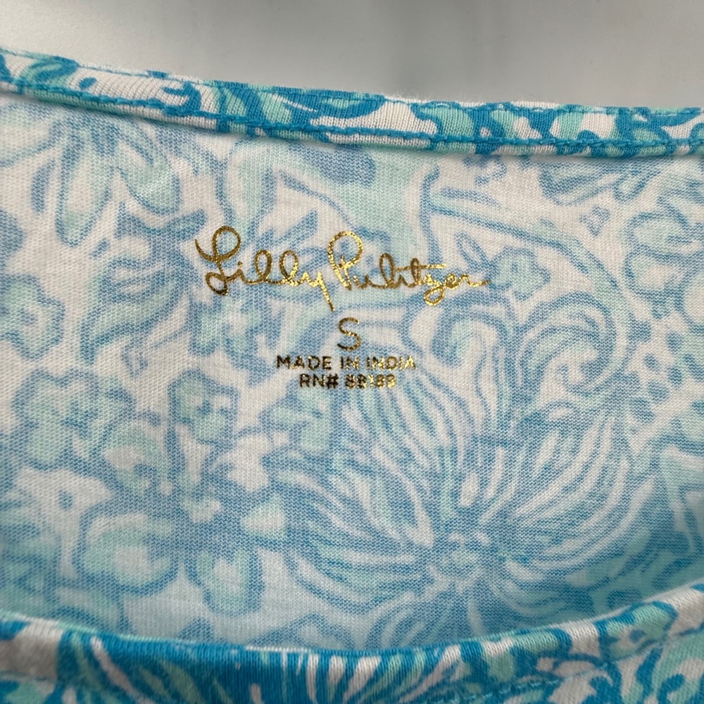 Lilly Pulitzer‎ Geanna Swing Dress Resort White Took Me By Sunrise Size Small - Picture 5 of 9